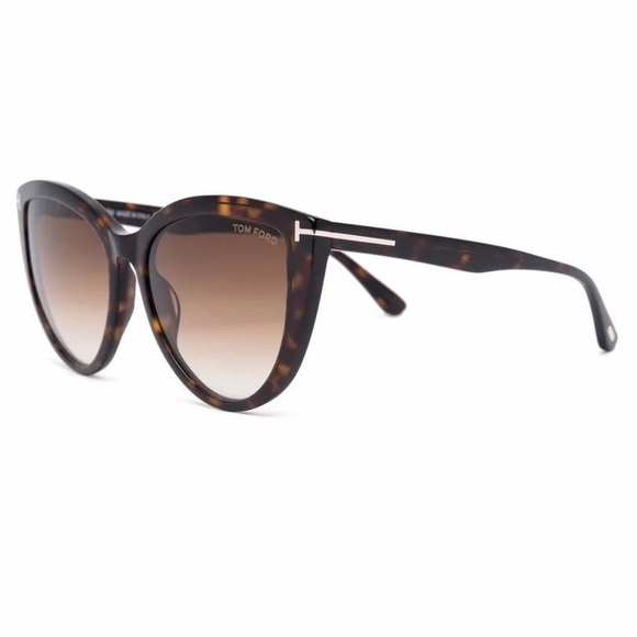 Tom Ford Eyewear Isabella 02 Cat-Eye Sunglasses - tortoise brown - Picture 3 of 16